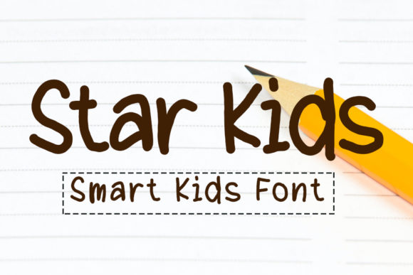 Boost Your Brand with Star Kids: A Playful Handwritten Font