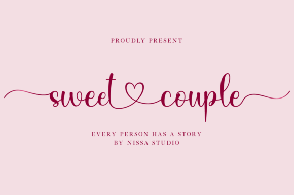 Bring Elegance to Your Creations with Sweet Couple Font