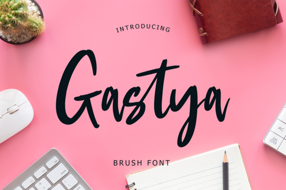 Bring Your Creations to Life with Gastya Font