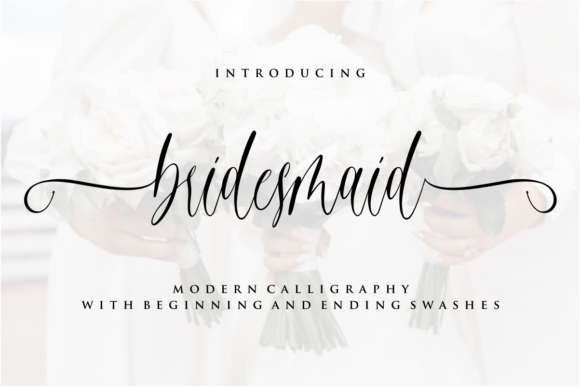Discover Bridesmaid: A Versatile Handwritten Font for Branding