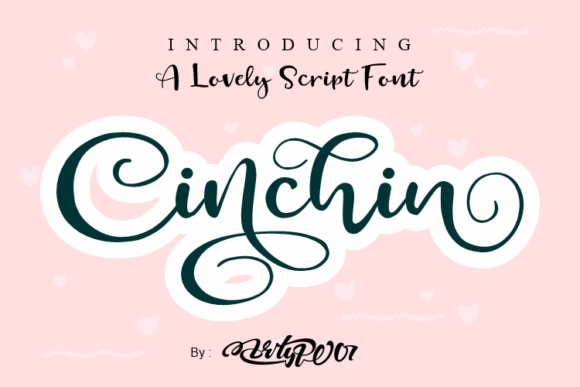 Discover Cinchin: A Charming Handwritten Font for Web Design