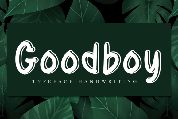Discover Goodboy: A Handwritten Font for Elegant Design