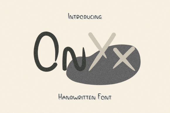Discover Onyx: A Standout Handwritten Font for Creative Projects