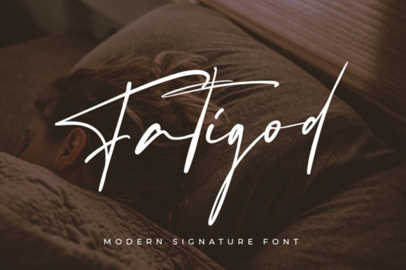 Discover the Elegance of Fatigod: A Handwritten Font for Editorial Design