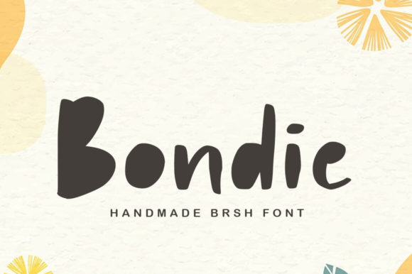 Discovering Bondie: A Playful Handwritten Font for Editorial Design