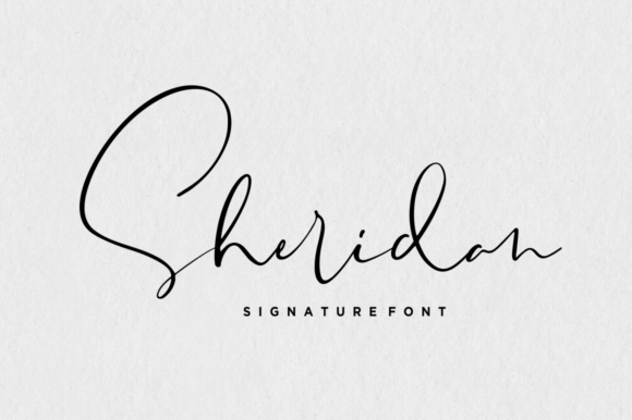 Discovering Sheridan: A Dreamy Handwritten Font for Editorial Elegance