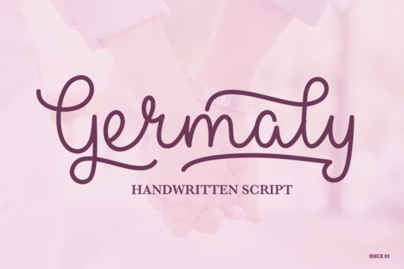 Elevate Your Craft with Germaly: A Delicate Handwritten Font