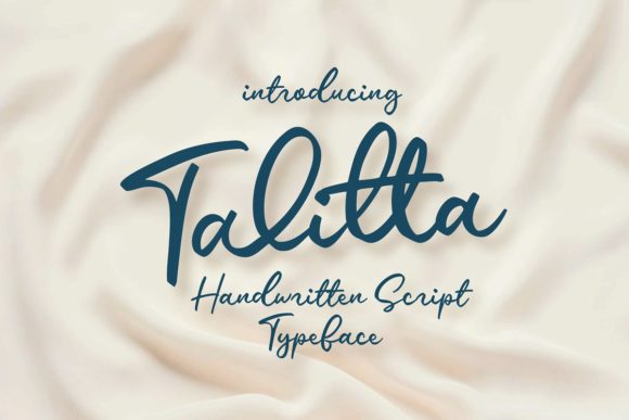 Elevate Your Handmade Creations with Talitta Font