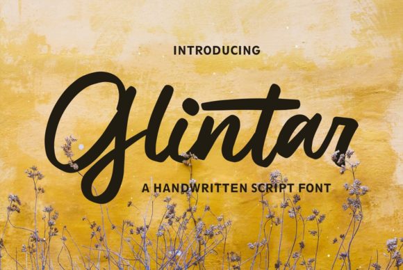 Enhance Your Brand with Glintar: A Stylish Script Font