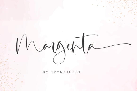Enhance Your Campaigns with Margenta: A Versatile Calligraphy Font