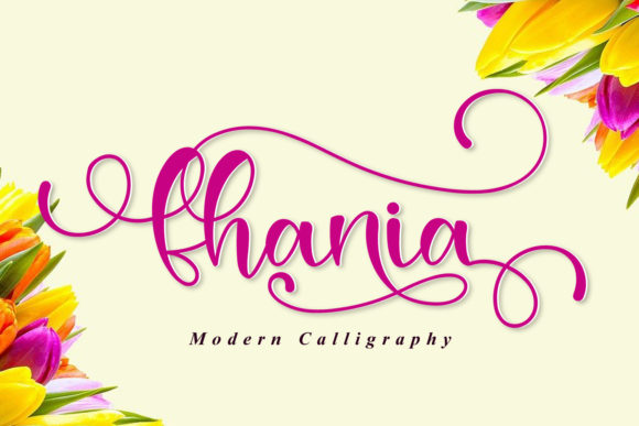Fhania: A Charming and Elegant Script Font for Designers
