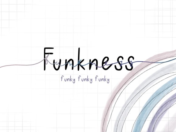 Funkness: A Playful Script Font for Modern Web Design