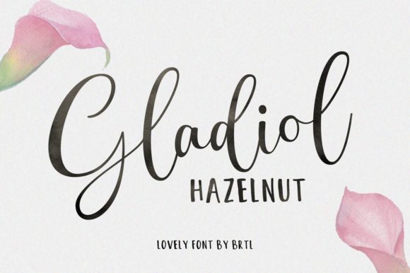 Gladiol: A Handwritten Font for Creative Makers