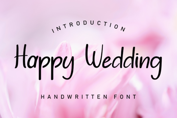 Happy Wedding: A Versatile Script Font for Creative Makers