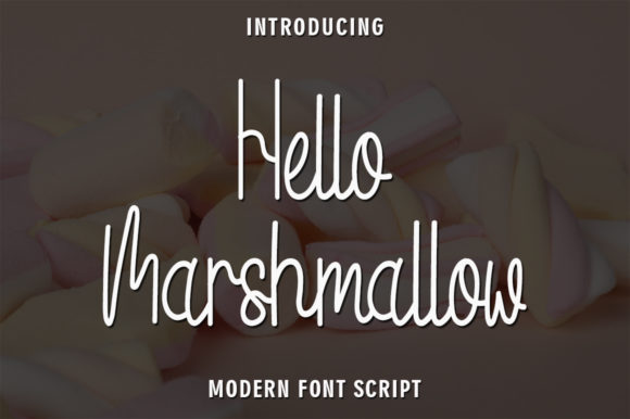 Hello Marshmallow: A Handwritten Font for Elegant Web Design