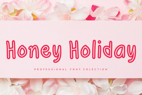 Honey Holiday: A Joyful Handwritten Font for Editorial Design