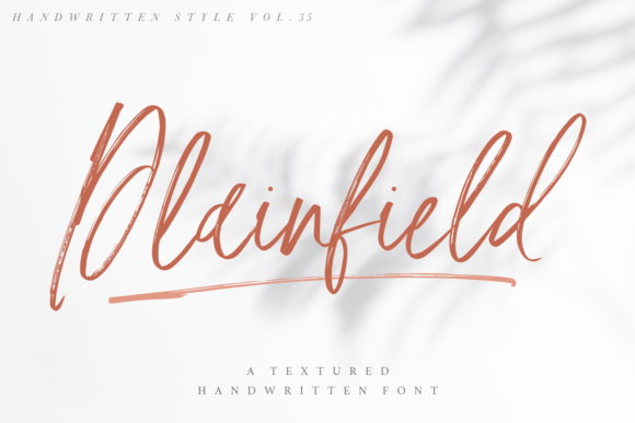 Introducing Plainfield: A Timeless Handwritten Font