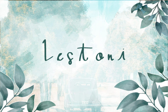 Lestari: The Handwritten Font for Engaging Visuals