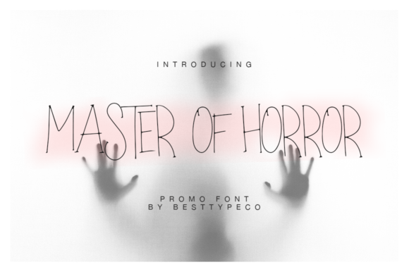 Master of Horror: A Unique Handwritten Font for Editorial Design
