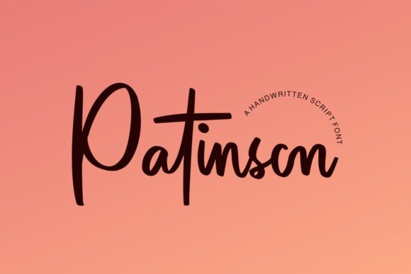 Patinson: A Versatile Handwritten Font for Web Design