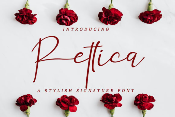 Rettica: A Stylish Script Font for Editorial Design