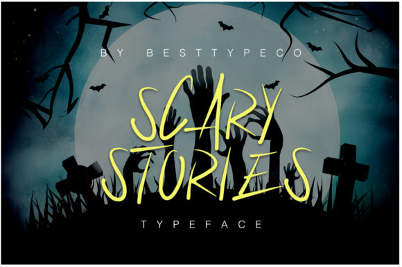 Scary Stories: A Spooky and Stylish Handwritten Font