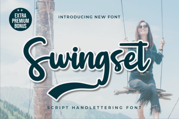 Swingset: A Playful Yet Elegant Script Font
