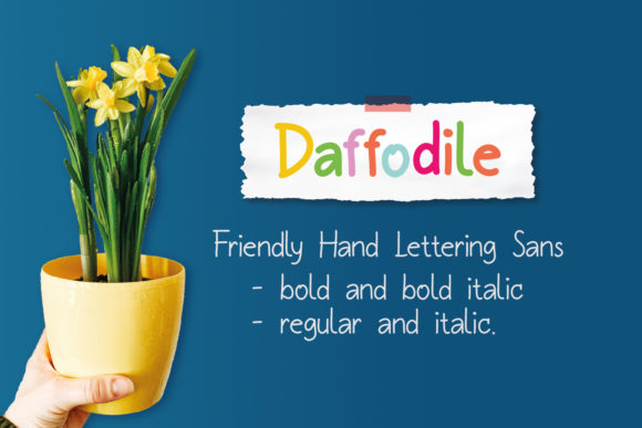Transform Your Brand with Daffodile: A Versatile Handwritten Font