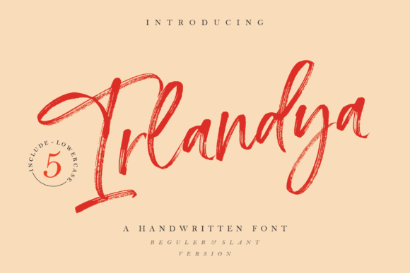 Transform Your Brand with Irlandya: A Versatile Script Font